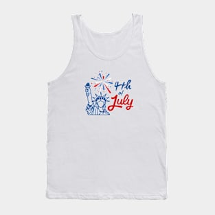 4th of July Tank Top